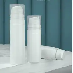 5 мл мини-безвоздушная бутылка для сыворотки/тонального крема/эмульсии/лосьона/сыворотки для глаз/упаковки образцов пластиковая бутылка