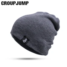 Вязаные бобы Горячие зимние зимние платья для женщин зимняя шапка для мужчин Шапочки Колпачок Хеджирования Унисекс зимняя шапка зимняя шапка женская мода шапка кепка балаклава шляпа шапки Мужчины черепа шапка женс