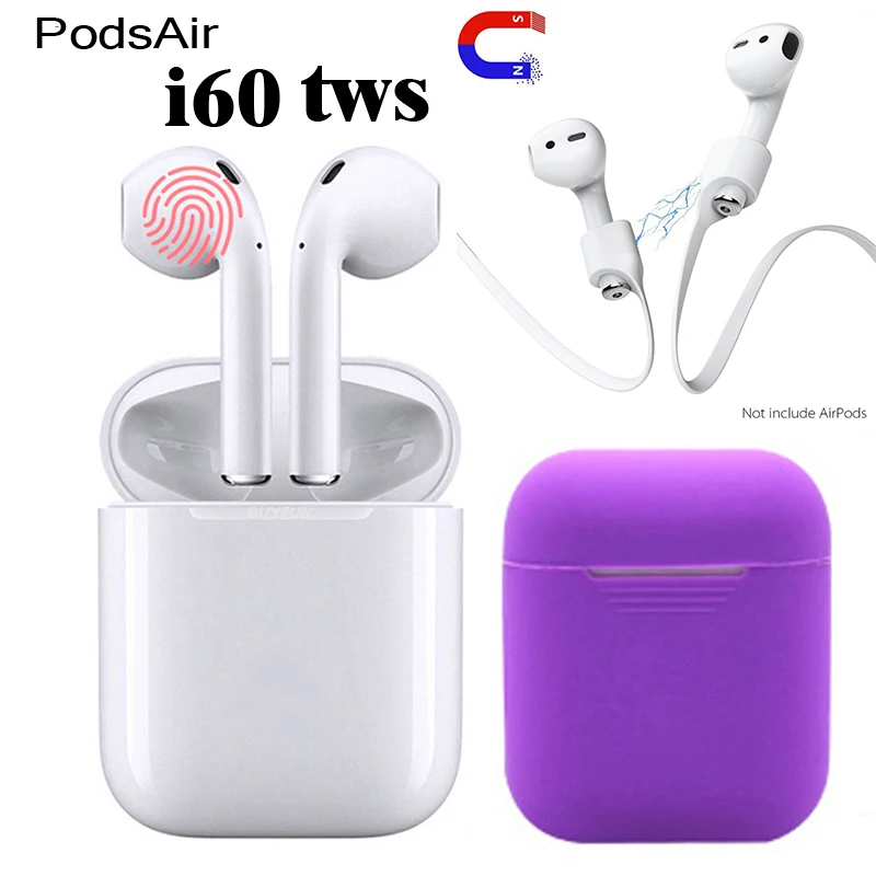 

PodsAir i60 tws wireless Bluetooth Bluetooth 5.0 touch headset pk tws i30 i18 i19 i20 i30 i40 i50 i60 i70