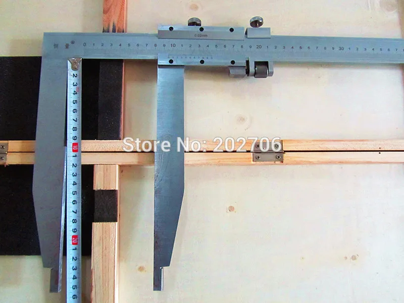 

0-500mm x 250mm long jaw Heavy Duty Vernier Caliper with nib jaw High quality measuring tools