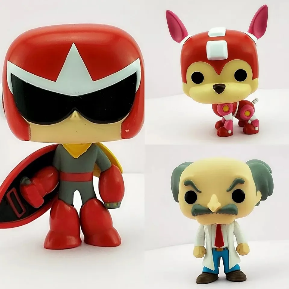 Pops игры Proto Man/Rush/Dr. Wily модель игрушки Действие Детские персонажи подарок без