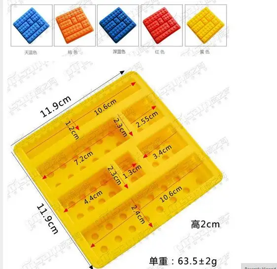 YONGHAO инструменты для тортов мини фигурка Lego робот лоток с формой кубиков льда