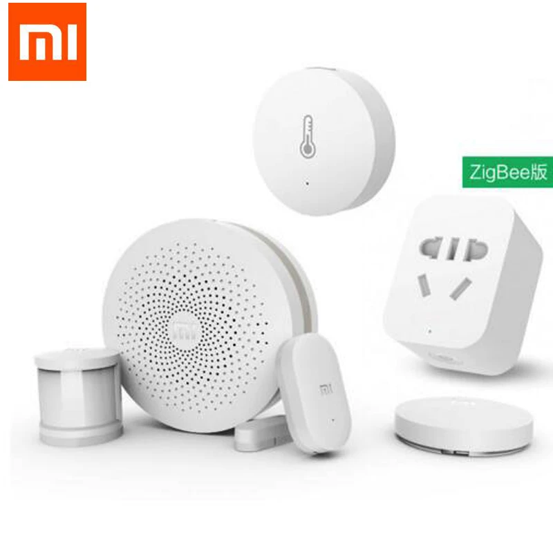 

Original Xiaomi Smart Home Kit MI Gateway Door Window Human Body Sensor Wireless Switch Humidity Sensor Wireless switch Socket