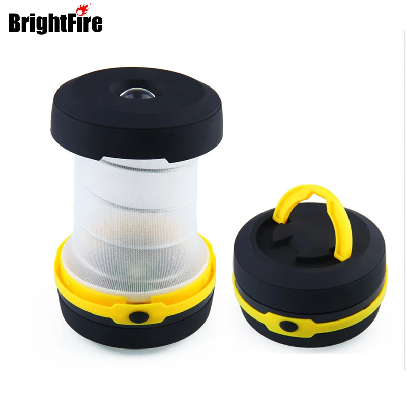 Collapsible Led Camping Lights 3 Modes Mini Emergency Lantern Retractable Multifunctional Flashlights and Lanterns for Fishing