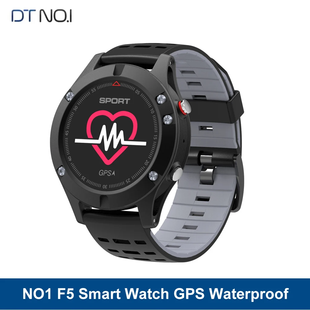 

NO1 F5 Smart Watch Color Touch Screen GPS Location IP67 Waterproof Herat Rate Sleep Monitor Fitness Tracker Smart Sport Bracelet
