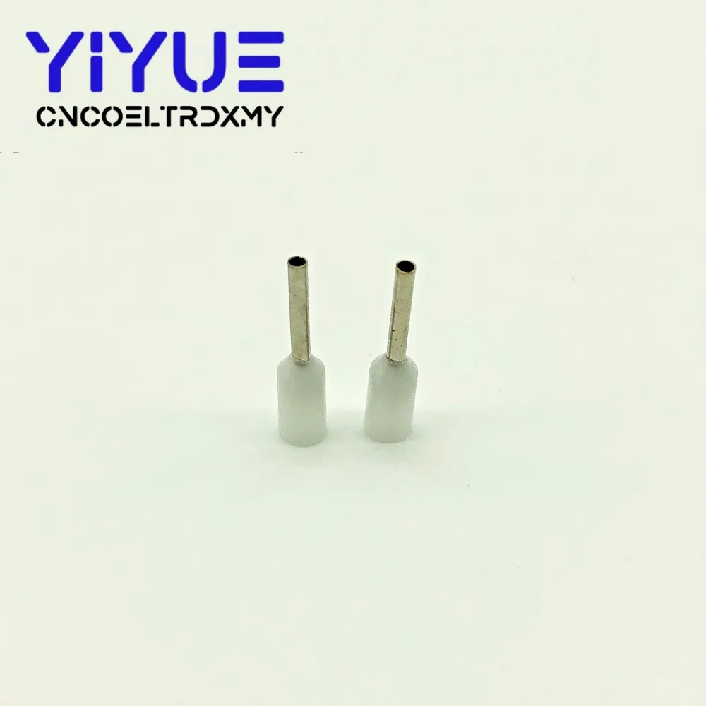 E1008 Tube insulating Insulated terminals 100PCSPack 1MM2 Cable Wire Connector Insulating Crimp Terminal (3)