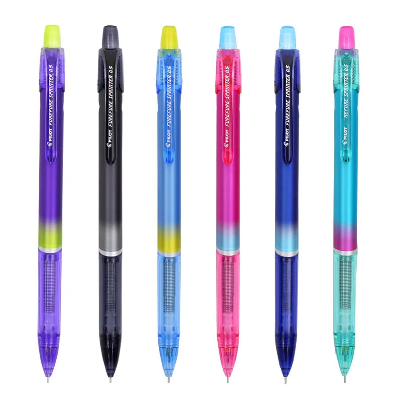 

1 Piece PILOT 0.5mm Mechanical Pencils Colorful pattern shaking out lead automatic pencil HFST20R
