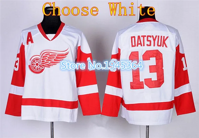 Pavel Datsyuk #13 A Detroit Red Wings Adidas Home Primegreen Authentic  Jersey