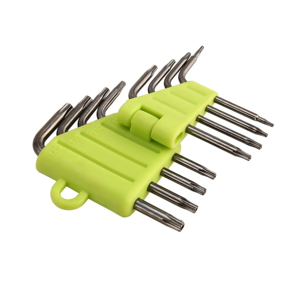 50HRC прочный гаечный ключ Torx набор ключей L форма инструмент Отвертка полый плотник инструменты ремонт авто ручные инструменты ZK126
