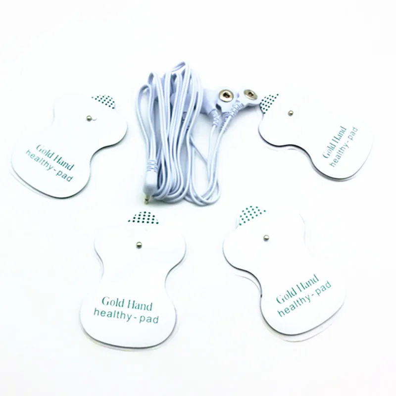 B1012 new health care electric ems tens therapy massager with 4pcs electrode pads anti-stress pain reliever machine (13)