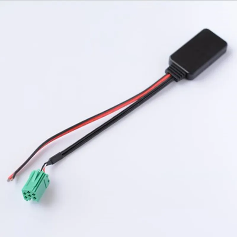 

Car Aux Bluetooth Module AUX-IN Audio Aux Bluetooth Adapter Music Receiver Mini ISO 6Pin for Renault Stereo Updatelist