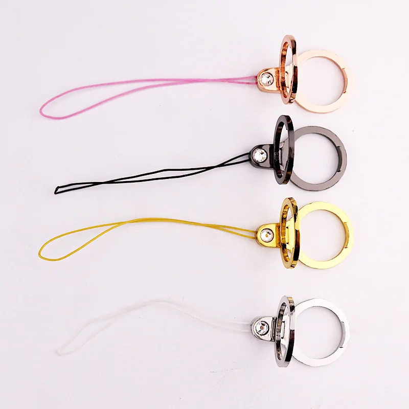 

Universal Ring Lanyard Bracket For Mobile Phone Bracket Ring High Density Fiber For Iphone 7 8 For Samsung Huawei Xiaomi Phone