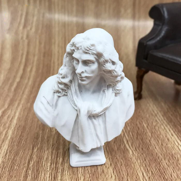 G07-X133 детская игрушка в подарок 1:12 кукольный домик мини мебель миниатюрная кукла аксессуары смола Голова Статуя 1 шт