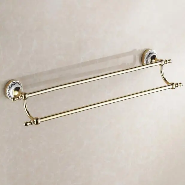 Free shipping Blue&White Porcelain ceramic Chrome(60cm)Single Towel Bar