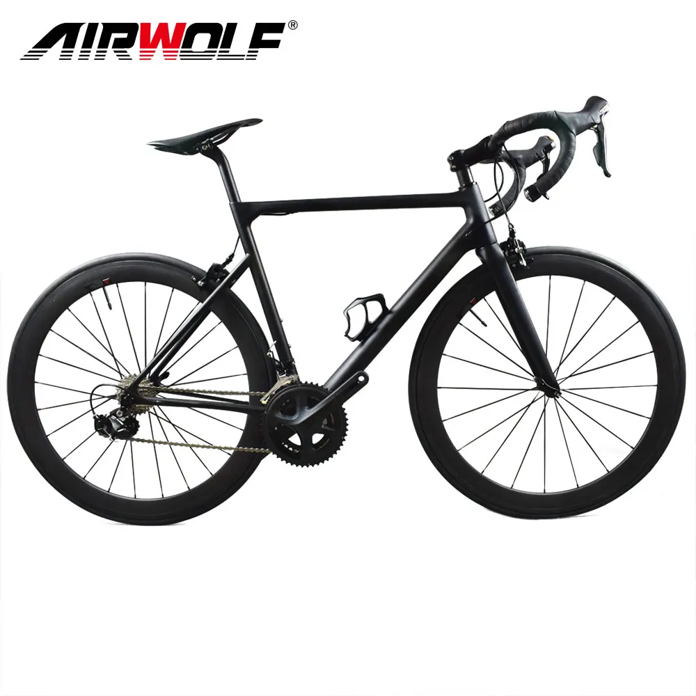 2018 Airwolf bicicleta 700c супер свет только 6 3 кг bisiklet T1100 карбоновый велосипед монокок