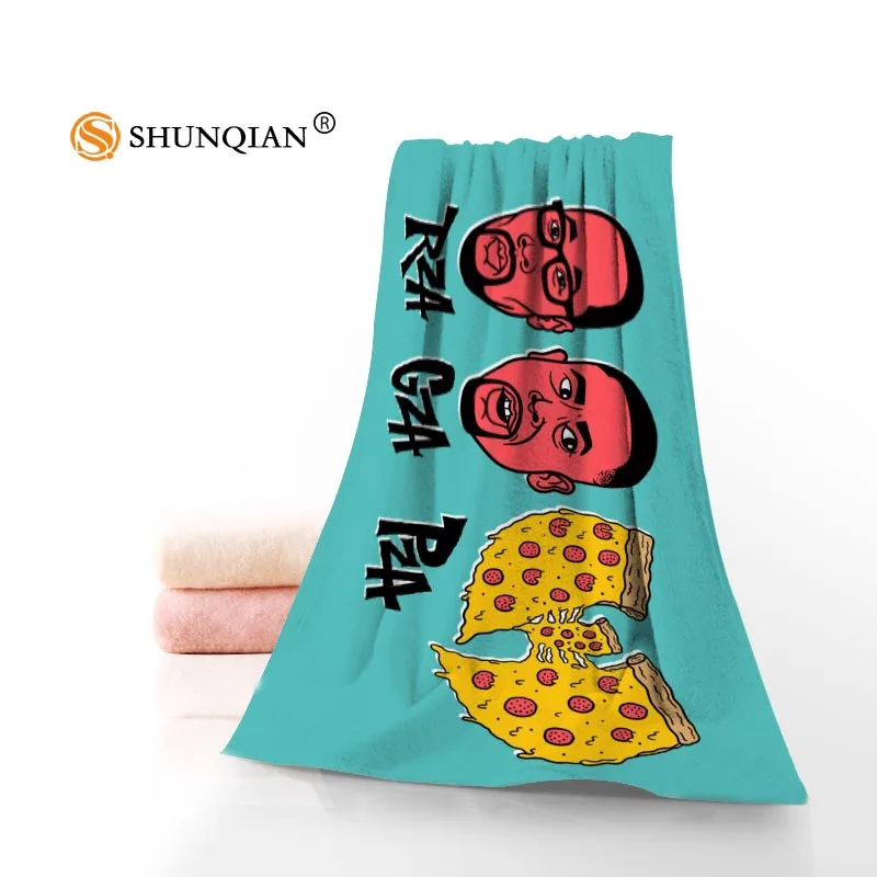 На заказ Wu Tang полотенце напечатанное хлопковое лицо/банные полотенца из микрофибры ткань 35X75 см, 70X140 см полотенце для душа s - Цвет: 22