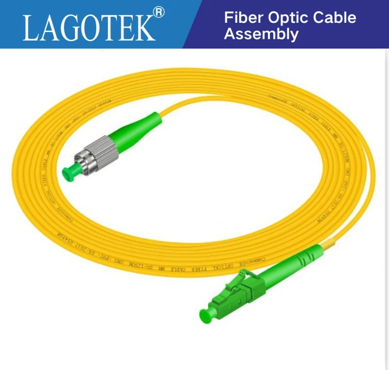 

10PCS/bag LC APC-FC APC 3M Simplex mode fiber optic patch cord Cable 2.0mm or 3.0mm FTTH fiber optic jumper cable free shipping