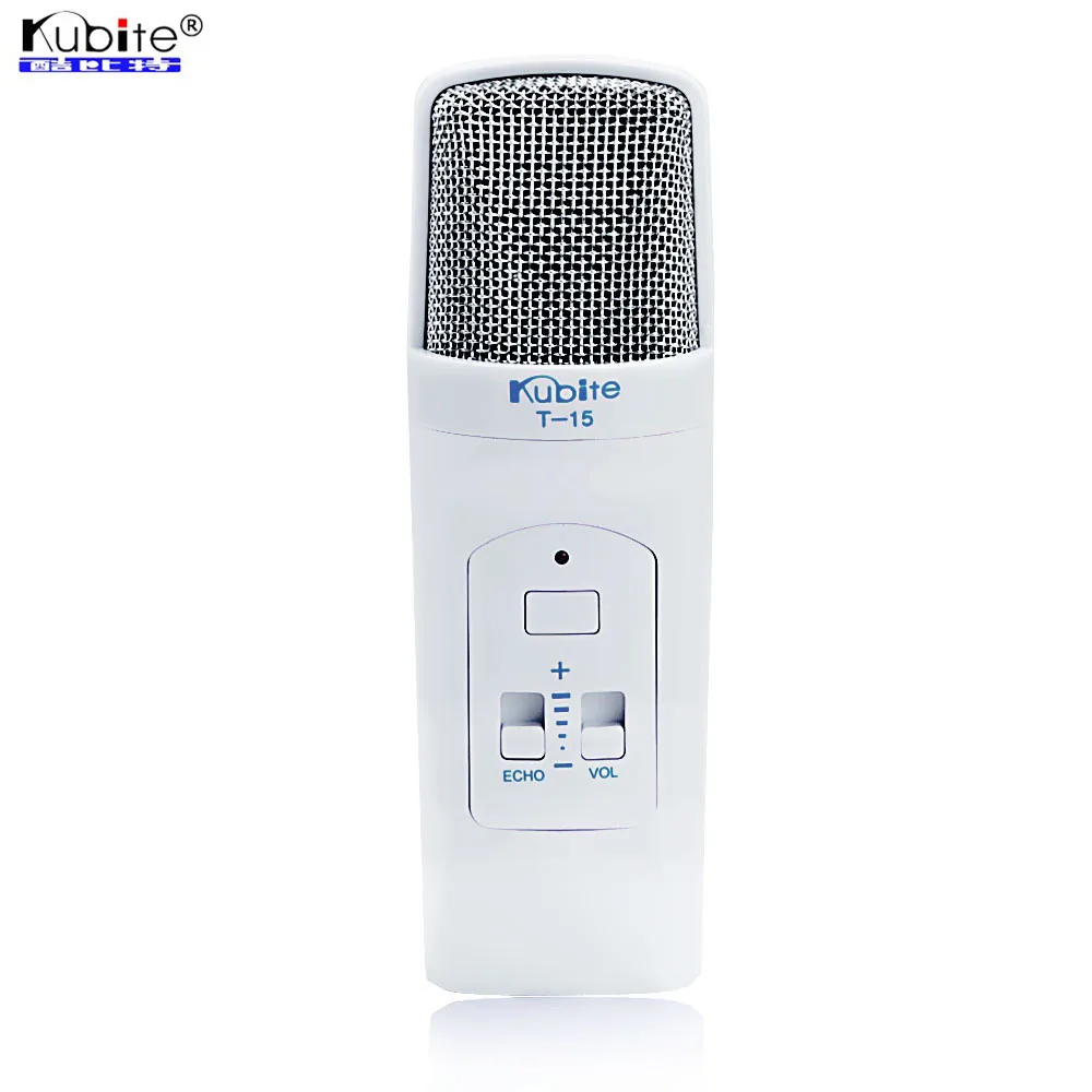 Kubite T 15 Wired Handheld Karaoke Microphone Sound Studio