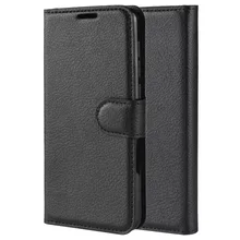 Luxury PU Leather Flip Cover For Oneplus 7 Pro Case Wallet Stand Card Pockets Litchi patte Phone Bag Funda