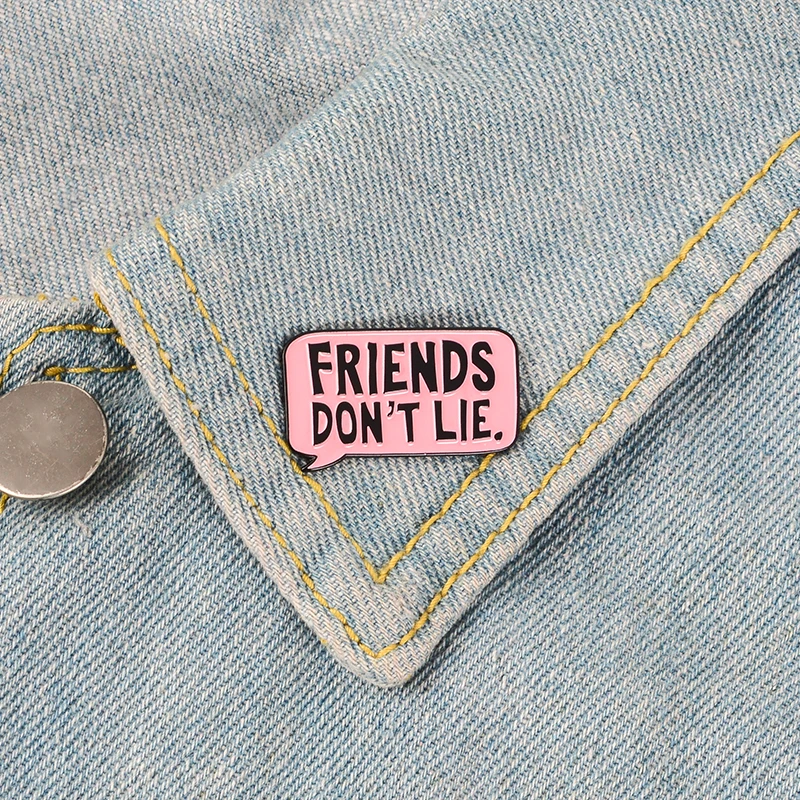 STRANGER THINGS Enamel Pins TV Series Eleven Brooch Friends dont lie Badge Denim Shirt Lapel Pin Gothic Jewelry Gift for Fans STRANGER THINGS Enamel Pins TV Series Eleven Brooch Friends dont lie Badge Denim Shirt Lapel Pin Gothic Jewelry Gift for Fans