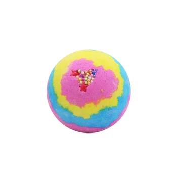 

1pc Bath Salt Body Essential Oil Bath Ball Bubble Bath Bombs Ball Lavender Rose Flavor Aromatherapy Type Bath Salt Bombs 100g