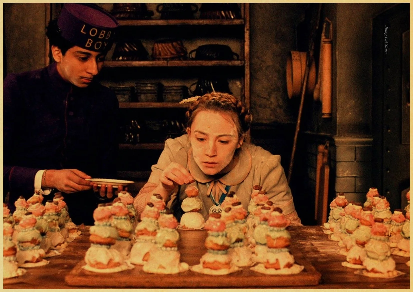 Классический фильм Wes Anderson фильм Grand Budapest отель ретро постер винтажный настенный Декор для дома Бар Кафе детская комната - Цвет: H113