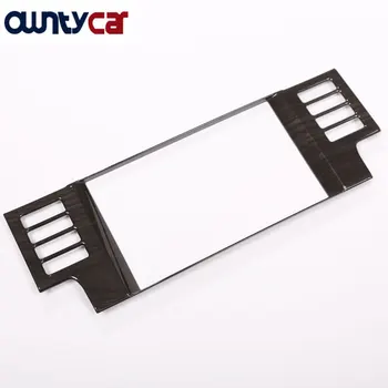 

LCD Navigation Box Frame Cover Trim For Land Rover Discovery Sport Car Accessories ABS Dark Wood Grain 2015+
