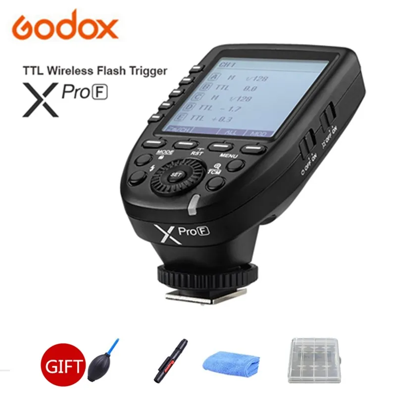Goedkoop Godox XPro F 2.4g TTL Draadloze High Speed Sync 1 8000 s Flash Zender X systeem Hoge speed Trigger Voor Fujitsu Fuji Camera