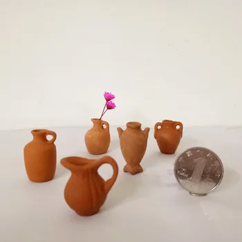 

3pcs/lot doll House Furnishing Small Articles.thumb Flowerpot.pocket Mini Thumb Terracotta Pots Succulents