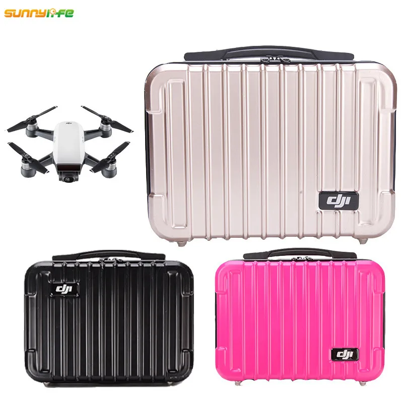 Sunnylife Hardshell Portable Suitcase Carrying Bag Case Large Capacity Storage Drone Body Remote
