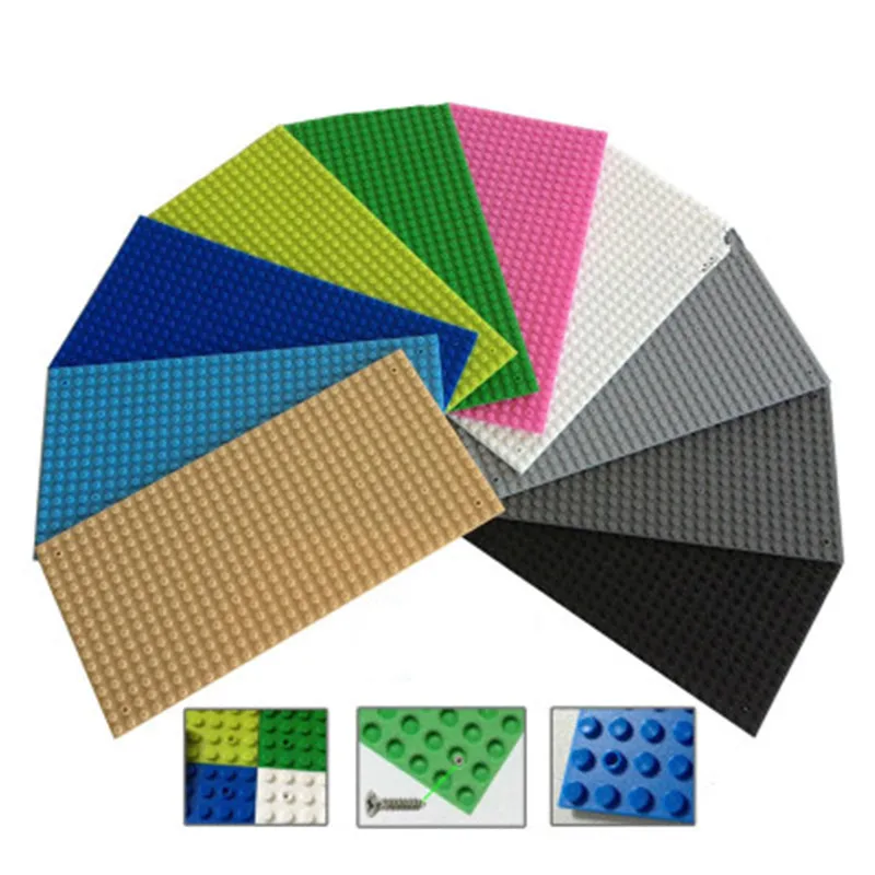 1pcs 16*32 Dots Base Plate for Small Bricks Baseplate Board DIY Building Blocks Toys For Children Compatible With LegoINGlys 1pcs 16*32 Dots Base Plate for Small Bricks Baseplate Board DIY Building Blocks Toys For Children Compatible With LegoINGlys