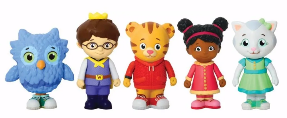 Экшн-фигурки Daniel neighty Owl Tiger Katerina набор из 5 предметов | Игрушки и хобби