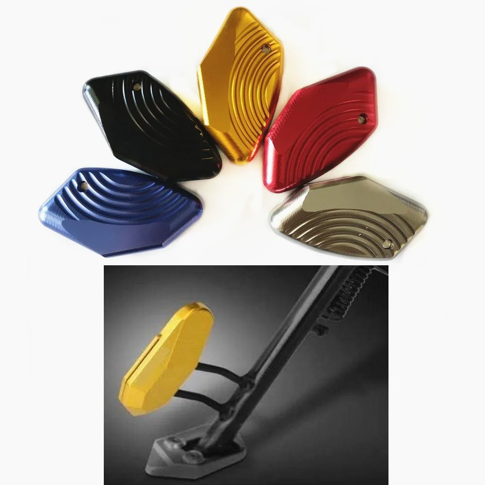 

Modified Motorcycle xmax side stand parking stand enlarge Kickstand extension stand for yamaha xmax 300 xmax 250 2017 2018