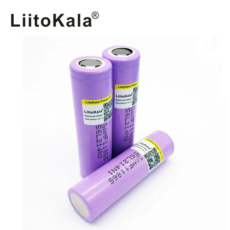 Аккумуляторная батарея liitokala 2 шт. 3 6 В 3350 мА · ч 4 В|rechargeable battery|battery for lgbattery |