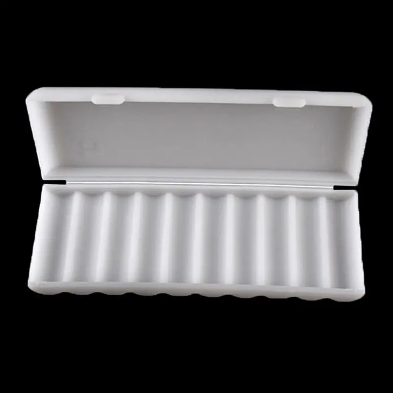 

1PC 10X18650 Battery Holder Case 18650 Storage Box Holder White Hard Case Cover Battery Holder Organizer Container