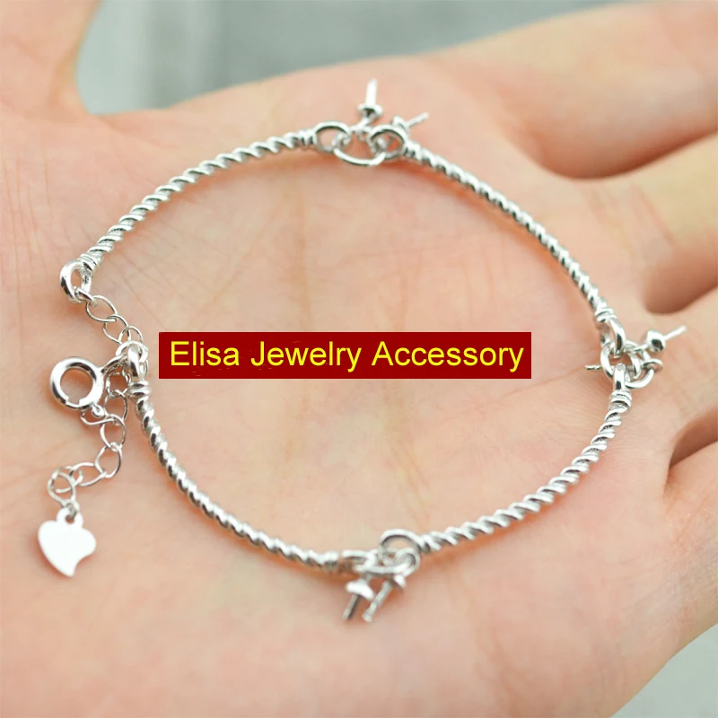 Sterling silver bracelet findings Clearance