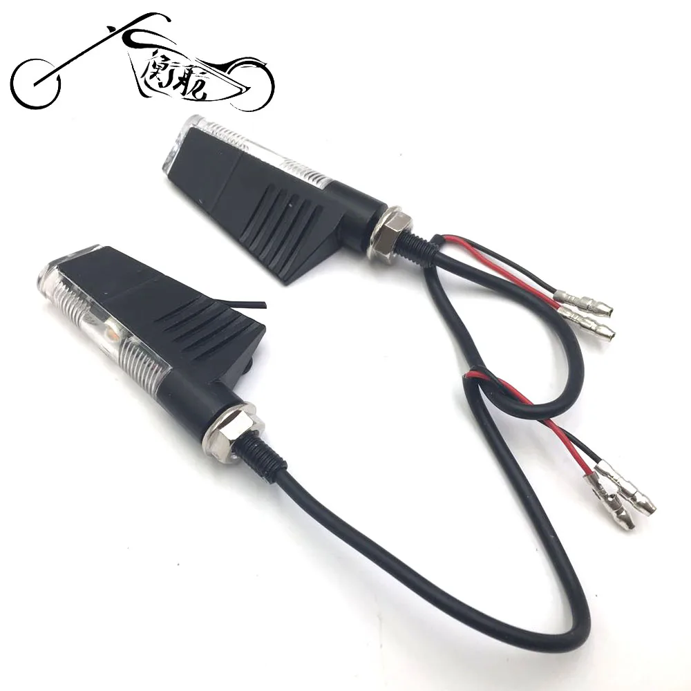 

Universal Modified Motorcycle Turn Signal indicators Fashional LED light Flasher Flexible Winker for all 12V Bikes