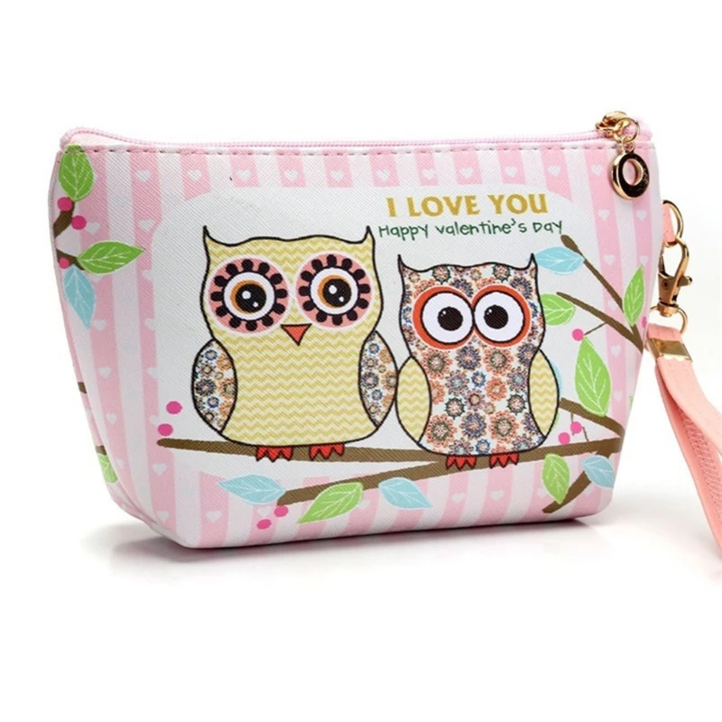 

Multi function Cute Owl Pouch Travel Organizer Makeup Cosmetic Bag Toiletry Case