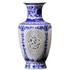 New Arrival Antique Jingdezhen Ceramic Vase Chinese Blue and White Porcelain Flower Vase For Home Decor 3