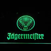 A288 Jagermeister светодиодный неоновый светильник с головой оленя