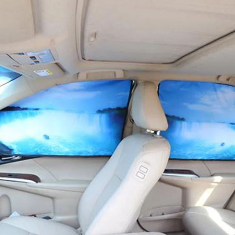 

Car Window Cover Sunshade Curtain Protection Shield Sun Shade Visor Auto Sunshade Curtain Car-Styling Universal For Baby Kids