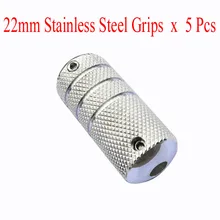 22 мм Татуировка рукоятка из нержавеющей стали с задней стволовой насадки для тату Поставка 304-2