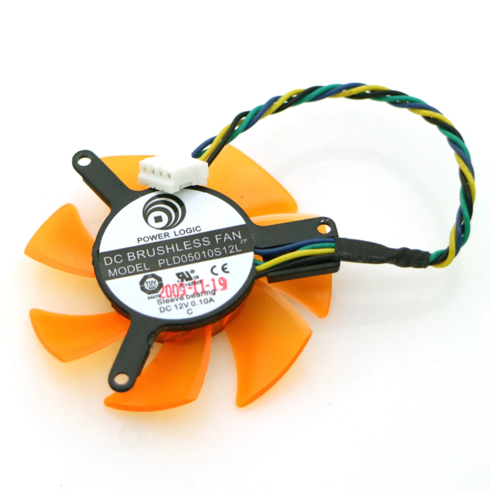 PLD05010S12H PLD05010S12L 12 В 0 20a 47 мм 39x39x39 4 контактный охлаждающий вентилятор для