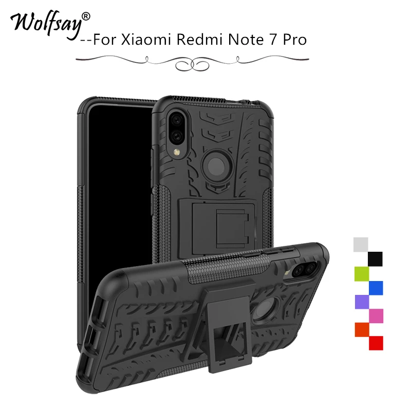 

Xiaomi Redmi Note 7 Pro Case Shockproof Armor Rubber Hard Phone Case For Xiaomi Redmi Note 7 Pro Cover Xiaomi Redmi Note 7 Pro *