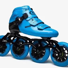 Cityrun углеродное волокно для взрослых и детей коньки для профессионального скоростного катания на роликах для женщин и мужчин Встроенные коньки размер EU30-44