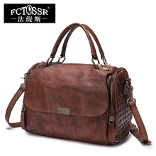 Женские большие сумки из мягкой натуральной кожи, сумки на ремне, ручная работа, Ретро стиль, сумки-мессенджеры, женские кошельки, сумки с верхней ручкой