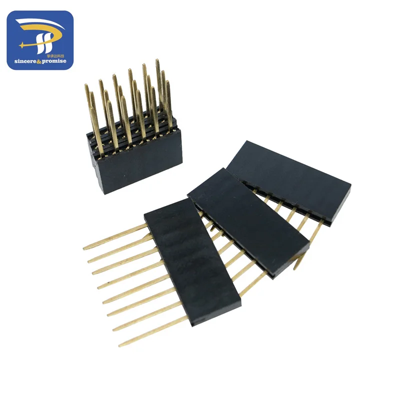 Штепсельная Вилка для arduino 2 54 мм 6 Pin 8 10 P 10P|pin header|female pin headerfemale header |