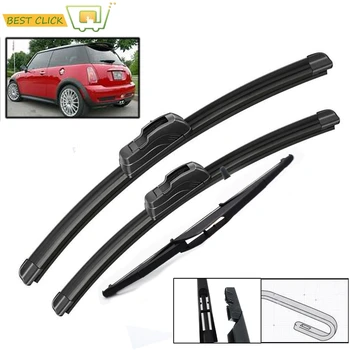

Misima Windshield Wiper Blades Set For BMW Mini Cooper S One D Hatch Hatchback R50 R53 Front Rear Window 2001 2002 2003 2004