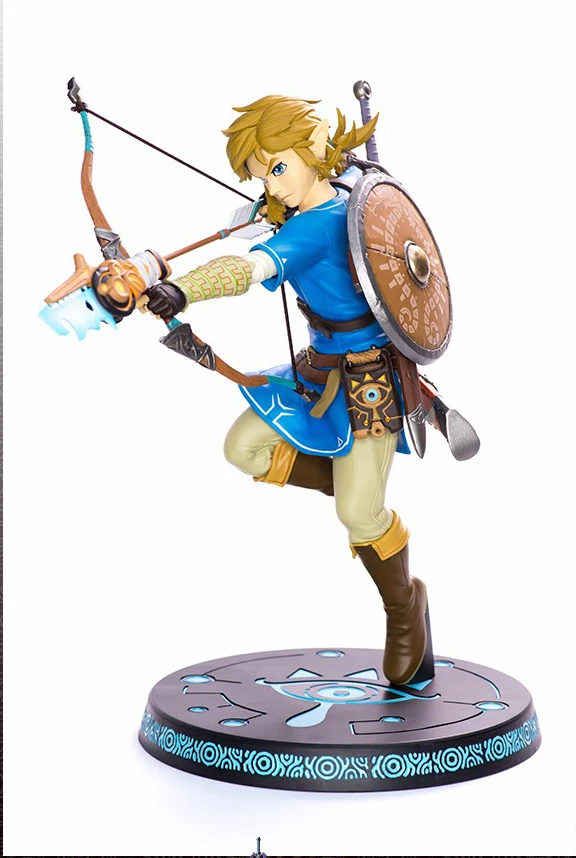

Link Zelda Legend Of Zelda Figura RESPIRO DELLA NATURA SELVAGGIA di COLLEGAMENTO 32 CM Action Figures Modello Pvc Rinquedo