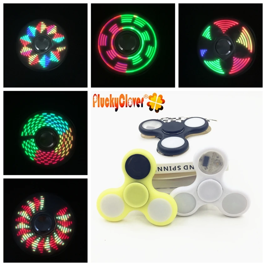 led spinner toy